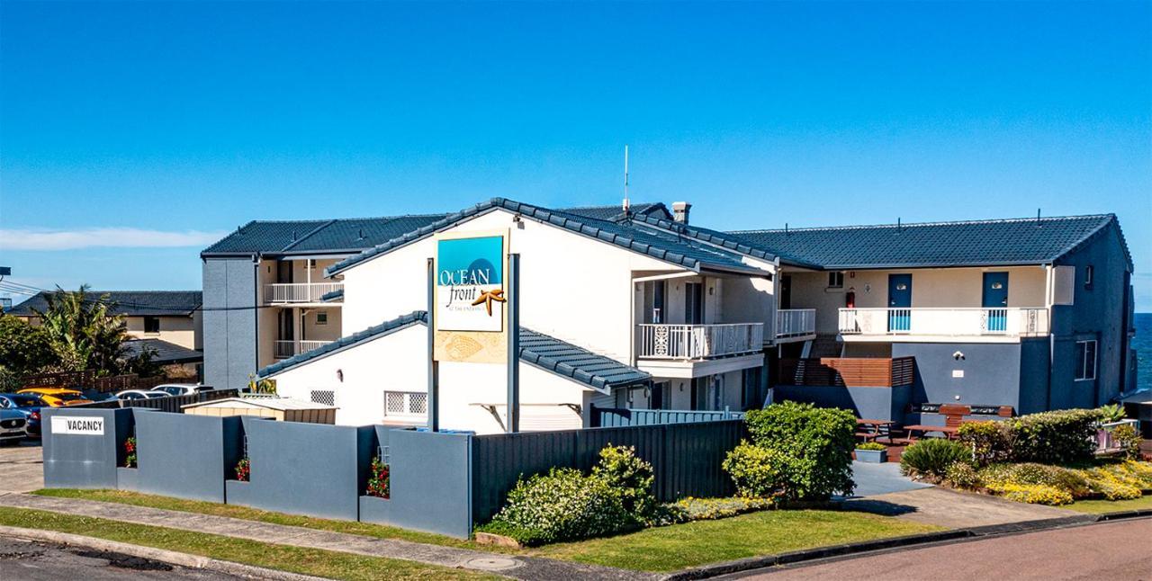 Ocean Front Motel Entrance Exterior photo